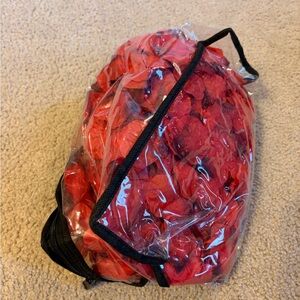 Amazon Red Decorative rose Petals in Transparent Bag